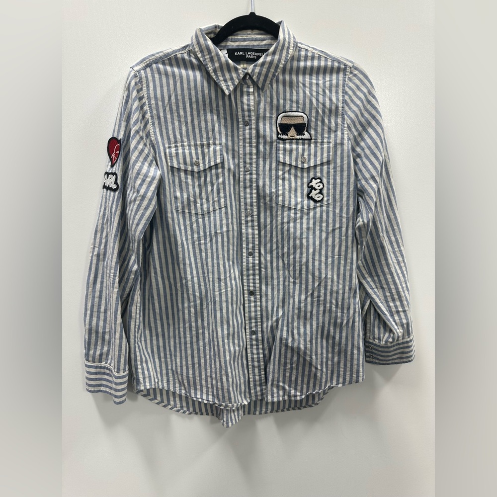 KARL LAGERFELD UNISEX SHIRT (LOVE KARL XOXO) size medium